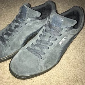 PUMA SUEDE MONO ICED DARK TEAL CAMO SOLE SZ. 10